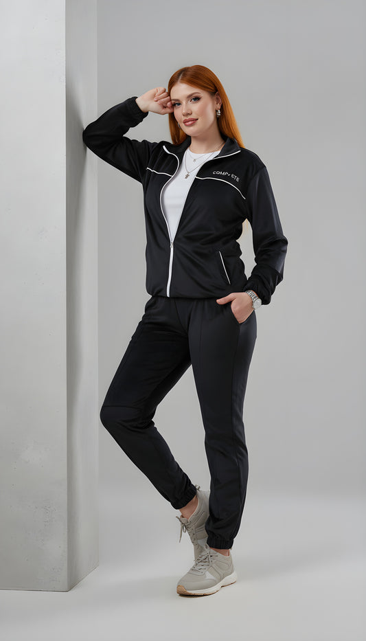 Black Velvet Sport Set