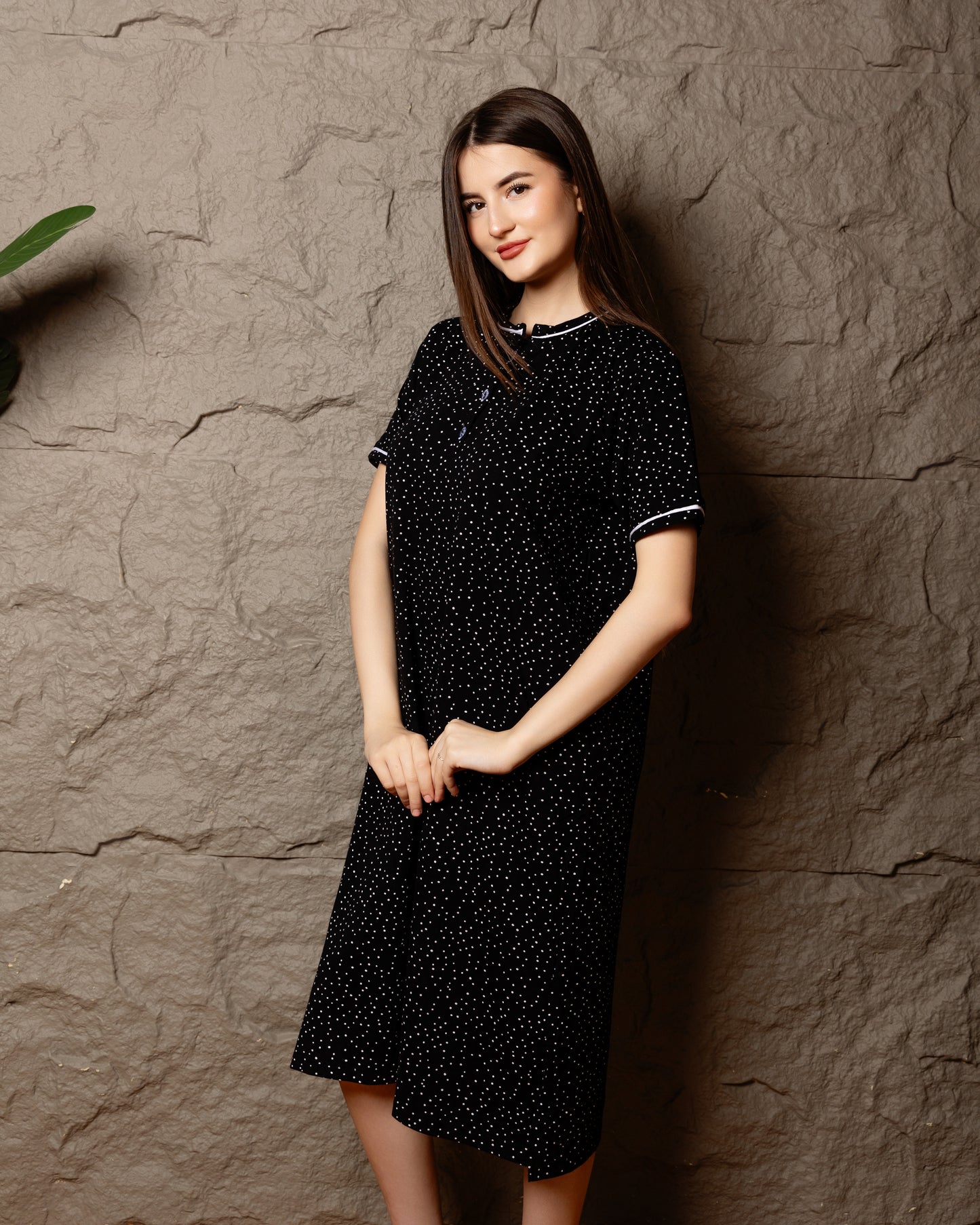 Dotted Night Dress