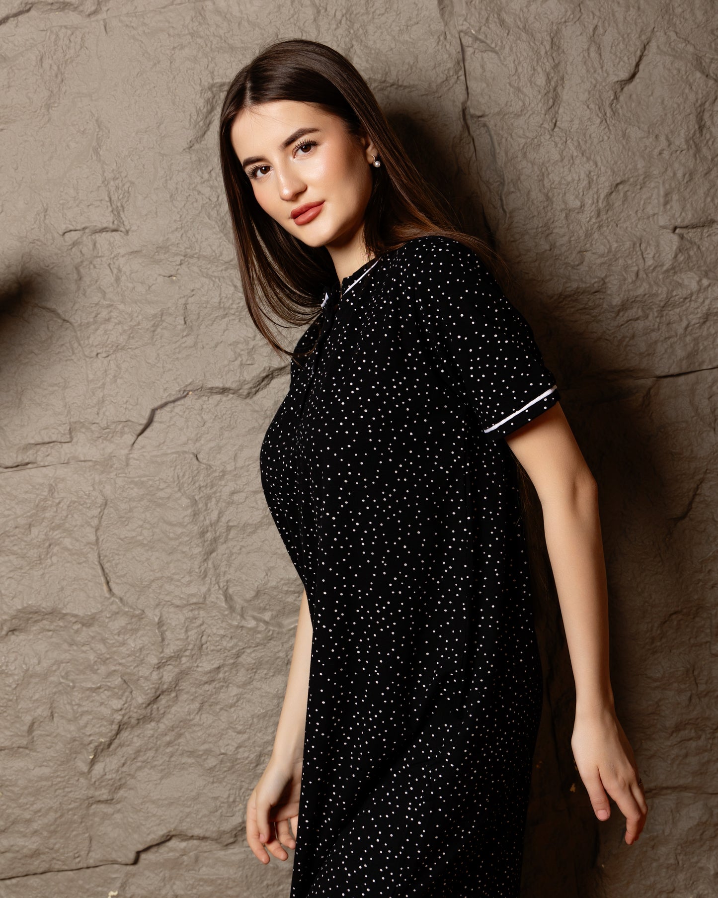 Dotted Night Dress