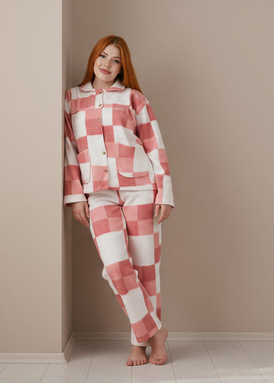 Pink-white Pajamas