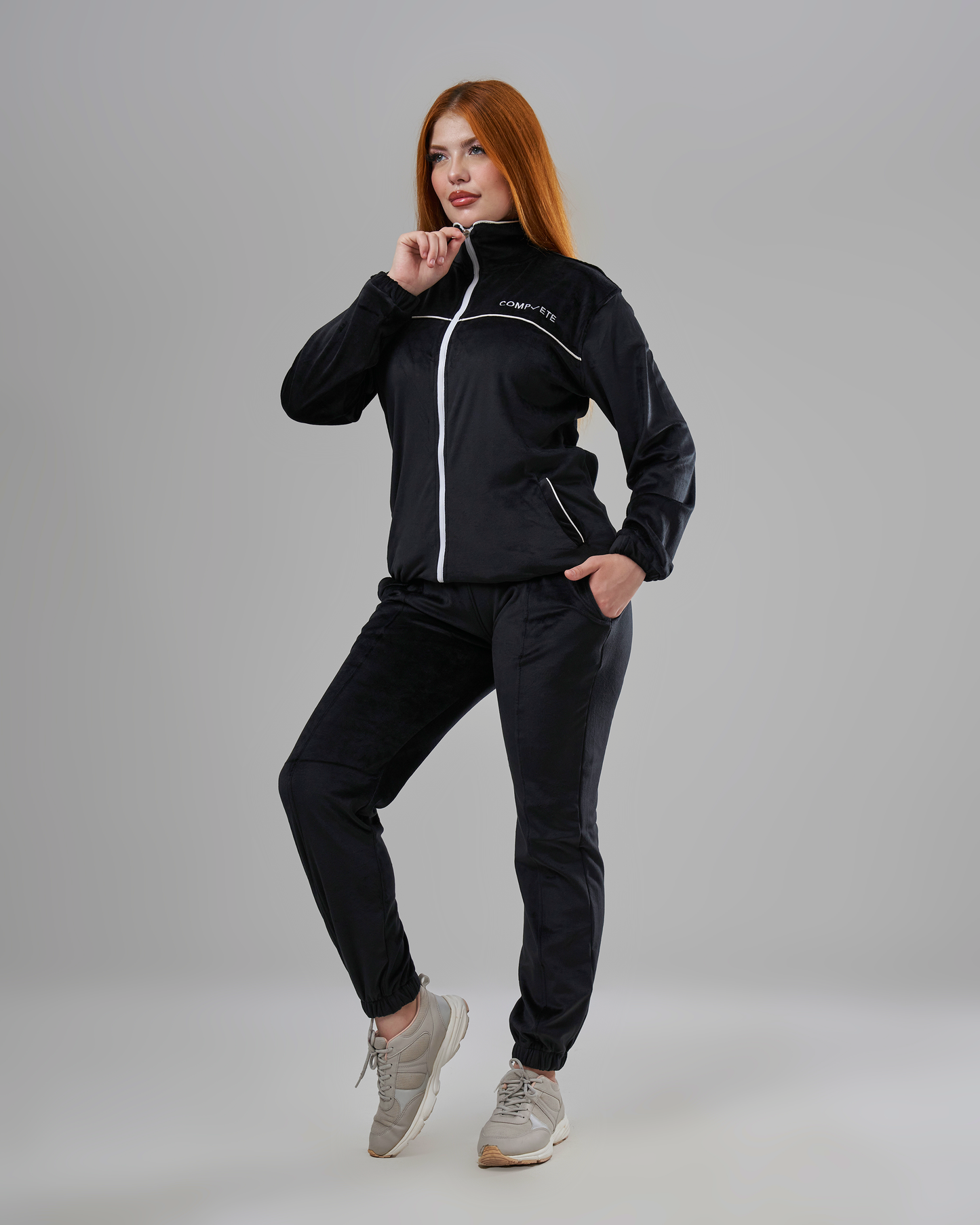 Black Velvet Sport Set