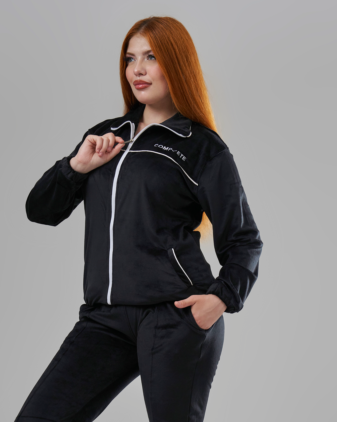 Black Velvet Sport Set