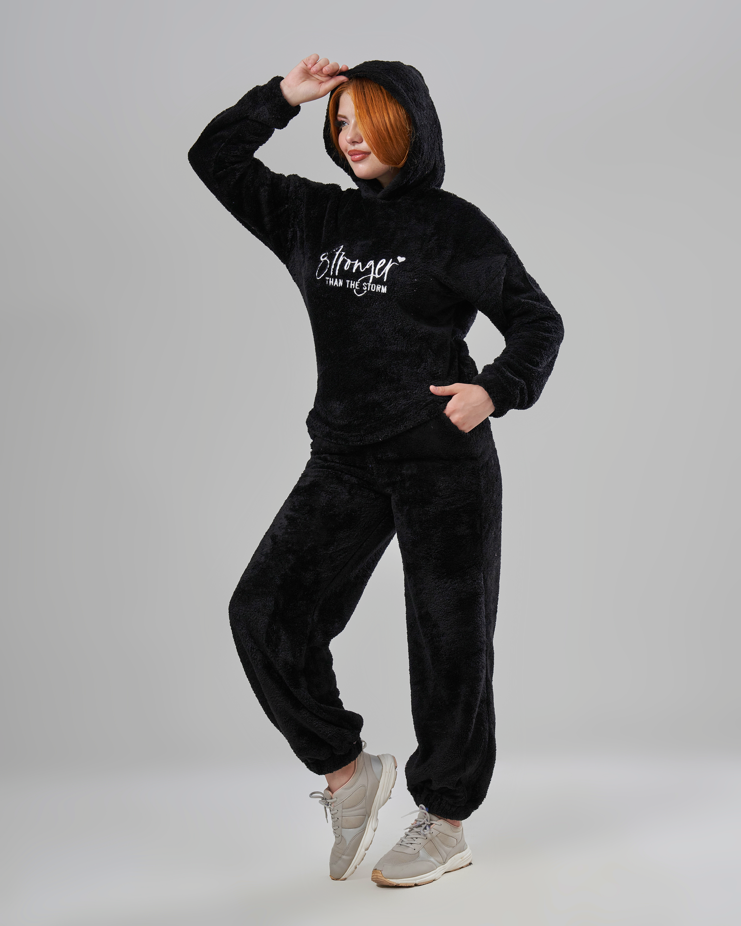 Black Polar Lounge Set